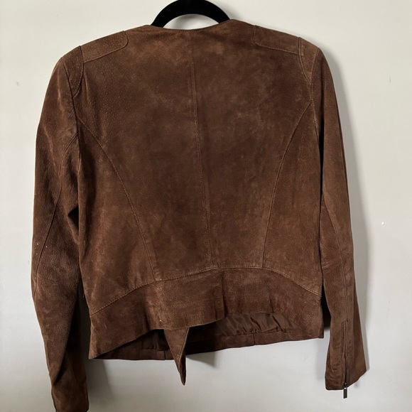 Mango 100% PIGSKIN leather jacket - brown - Picture 8 of 8